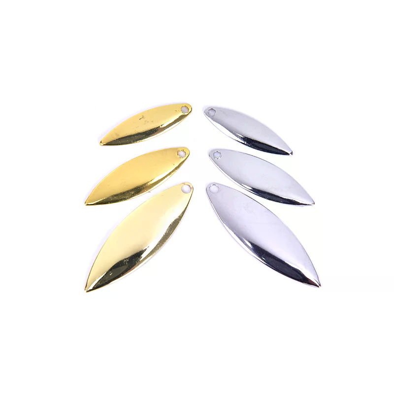 Fishing Lure Blade Bait - 50 Pezzi di Lame Spinner in