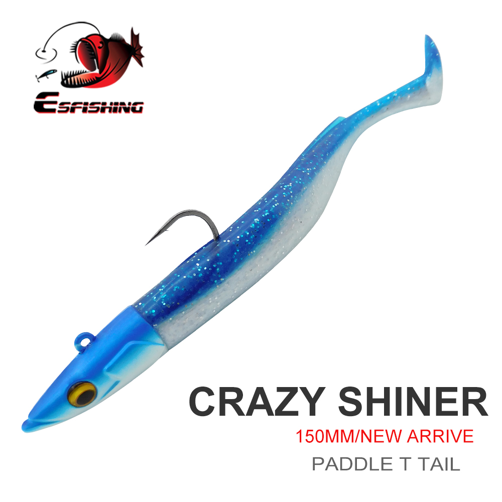 Fishing Lure Soft Plastic - ESFISHING Esca Morbida da Pesca Leurre