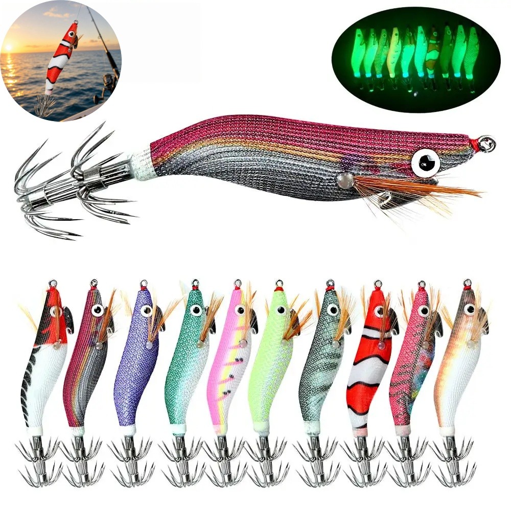 Esca Luminosa per Calamari, Es - Fishing Lure Jig recensione e prezzo