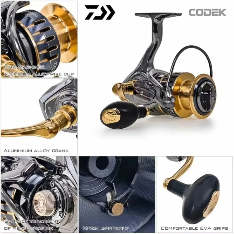 Mulinello da Pesca Daiwa CODEK - Daiwa Reel Bg recensione e prezzo