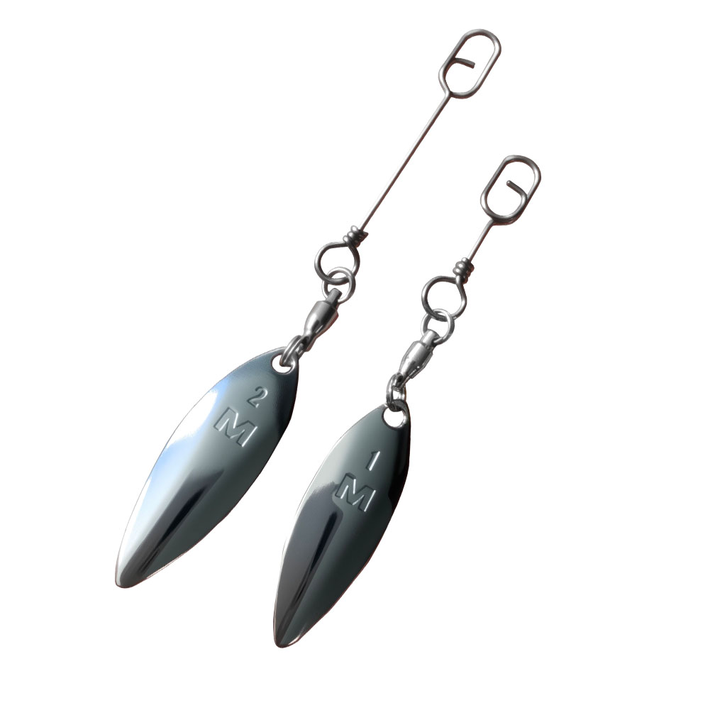 10 pz Pale Foglia di Salice Sp - Fishing Lure Blade Bait recensione e prezzo