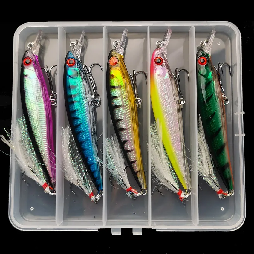 5 pz/scatola Laser 3D Eyes Bio - Fishing Lure Box recensione e prezzo
