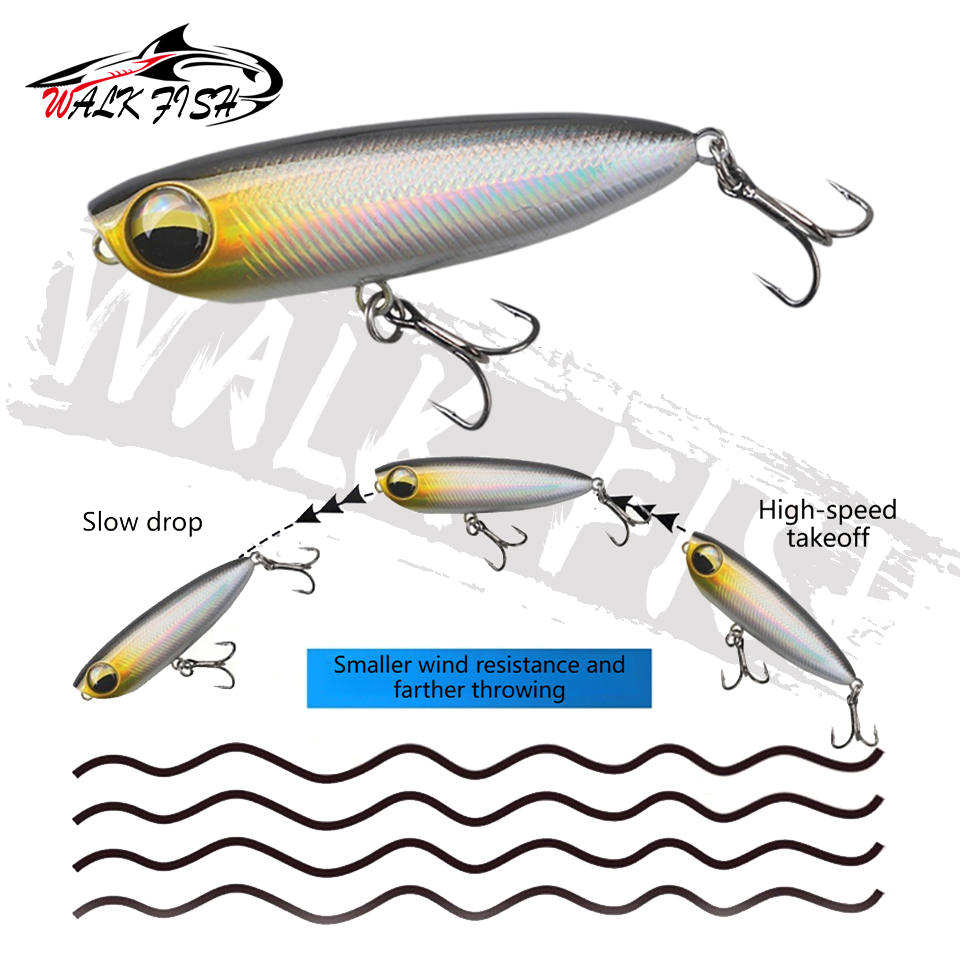 WALK FISH 1 pz 6 cm 5,6 g Esca - Fishing Lure Popper recensione e prezzo