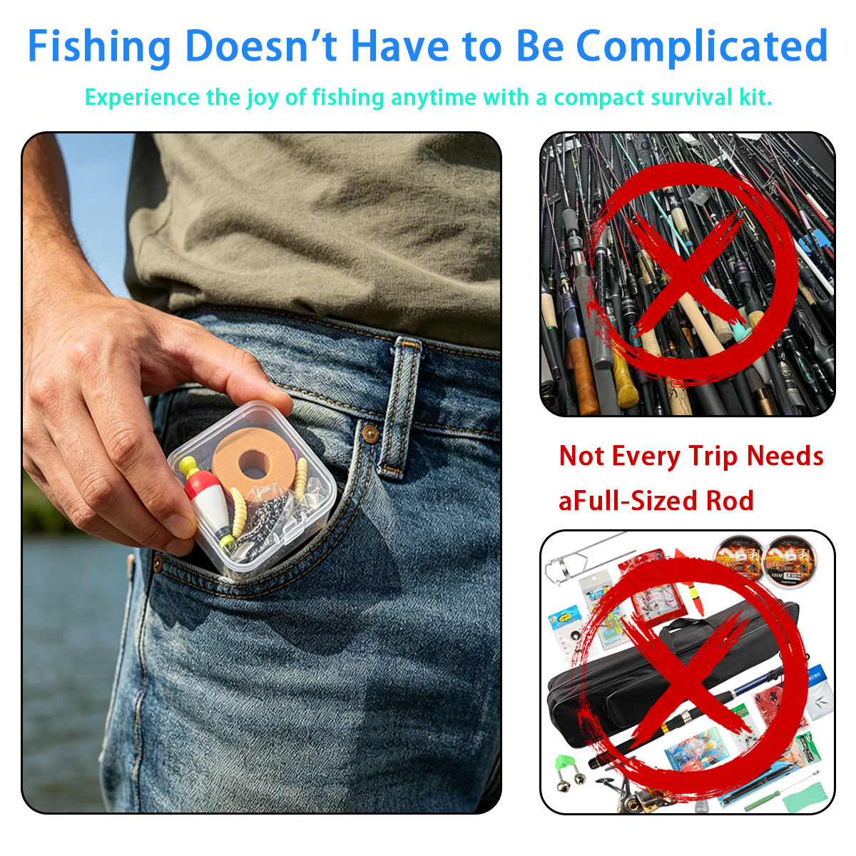 Set di attrezzatura da pesca p - Fishing Lure Box recensione e prezzo